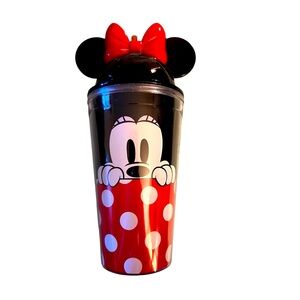 Disney’s Minnie Mouse Tumbler with Red Bow NWT